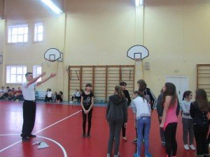 Школа, заняття з самозахисту 21.10.2015